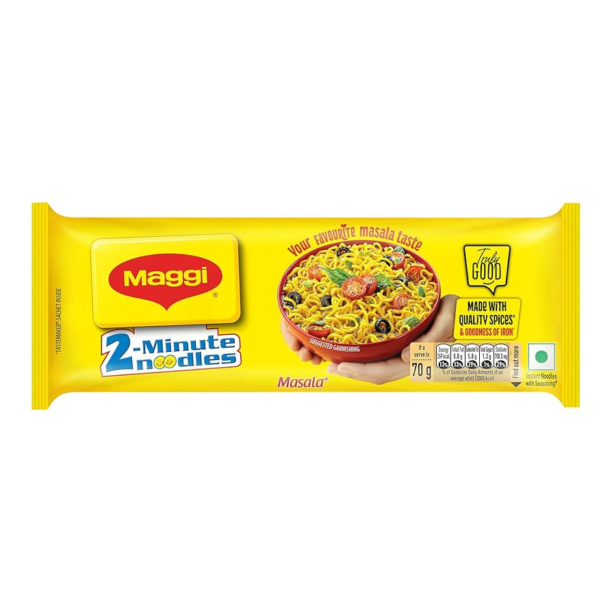 Maggi 2 - Minute Instant Noodles Vegetarian  (420 g) MRP. 87/-