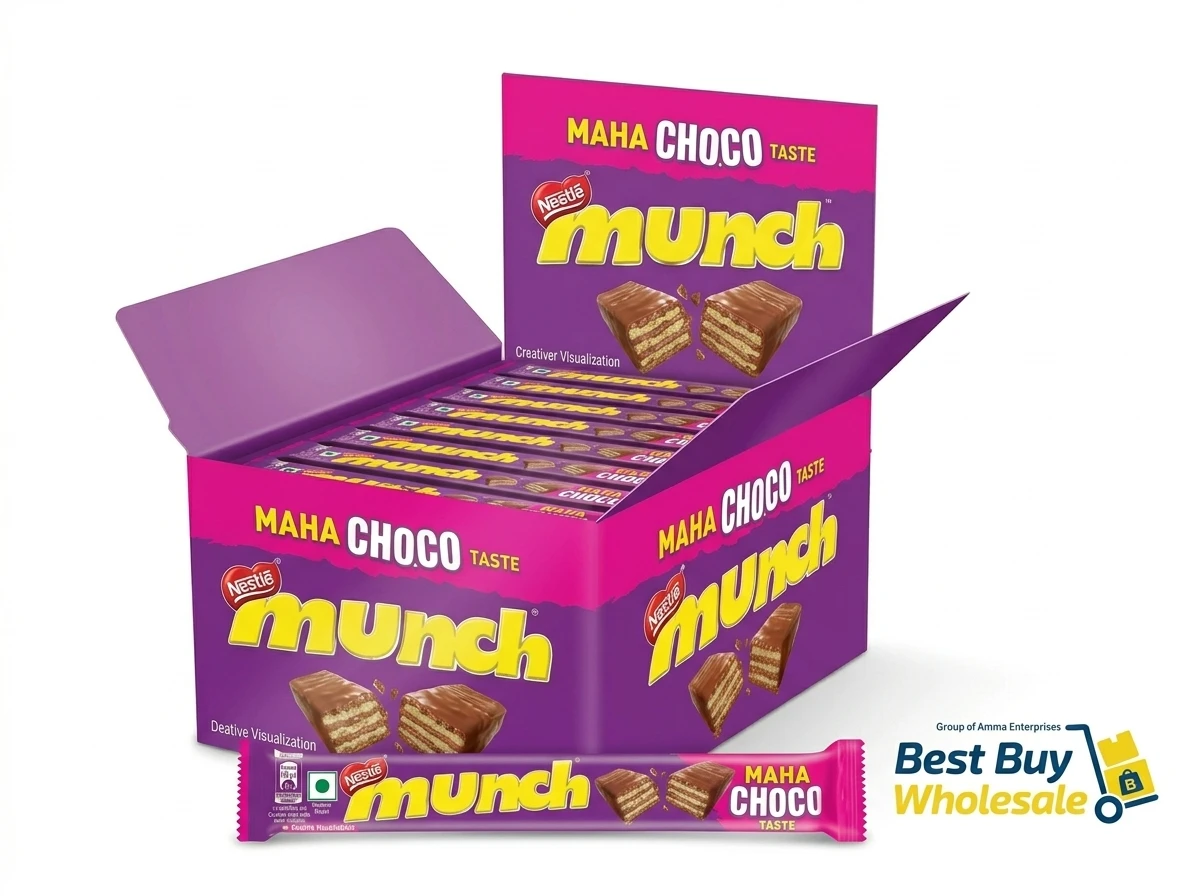 NESTLE MUNCH 332.8gm (32unit's x(8.7g+1.7g) MRP. 5/- PER PCS)