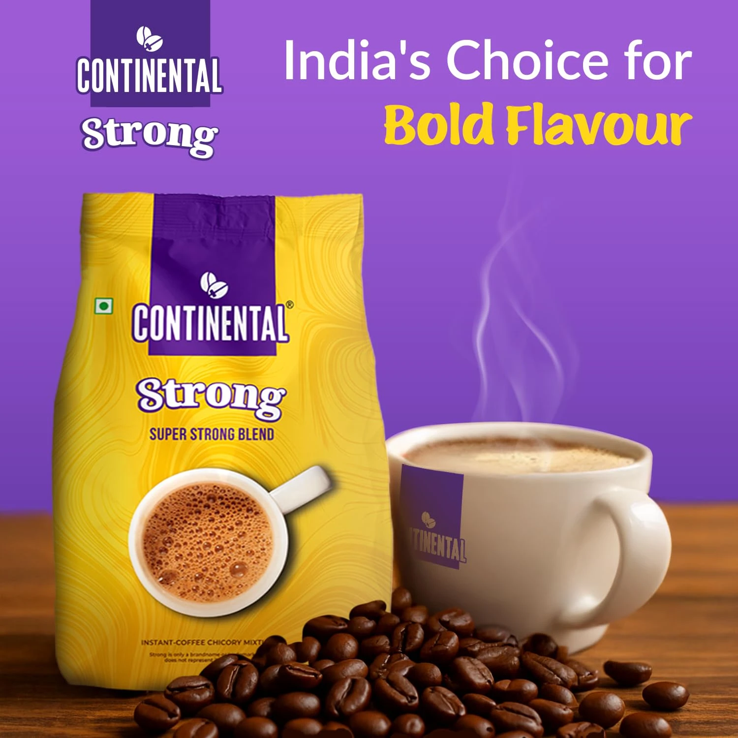 Continental Instant Coffee Powder - 200gram ( MRP.200/-)