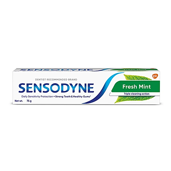 SENSODYNE Sensitive Fresh Mint Toothpaste  (75 g) MRP.135/-