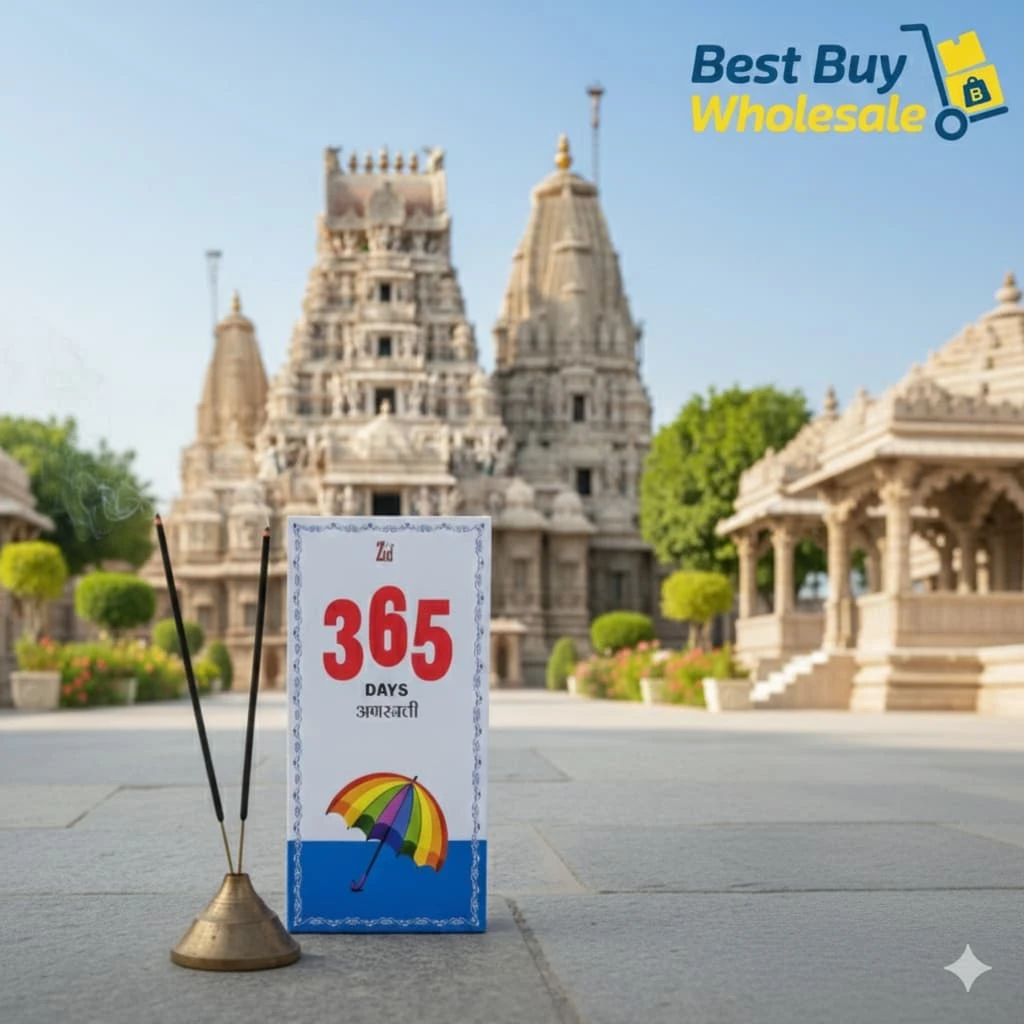 ZEDBLACK 365 DAYS AGARBATHI 400GM (MRP.125/-)