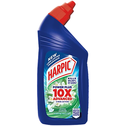 Harpic Disinfectant Toilet Cleaner Liquid -Jasmine, Removes Dirt & Stains 500 ml (MRP. 115/-)