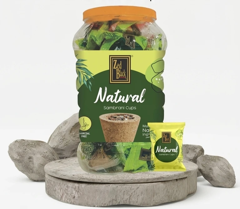 Zedblack Natural Sambrani Cups 30PCS (MRP.210/-)