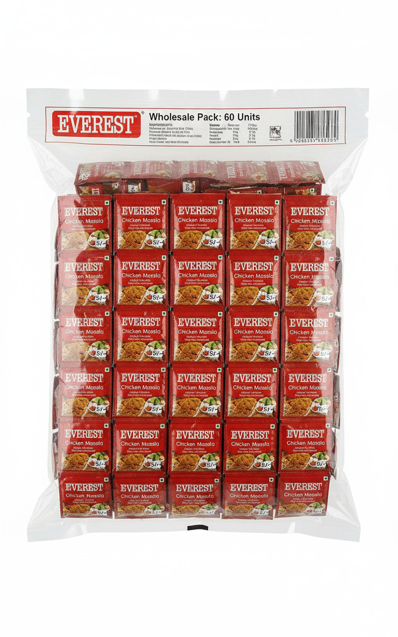 Everest Chicken Masala Mrp.5/- (Pack Of 60)