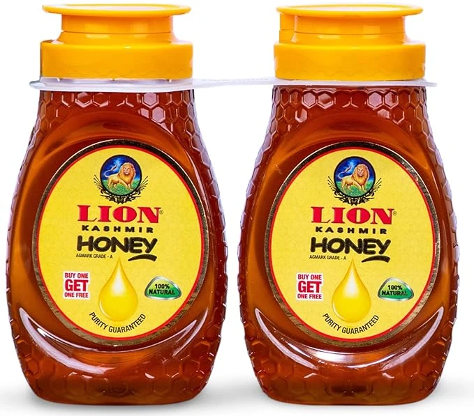 Lion Kashmir Honey 400gm 1+1 (MRP. 270/-)