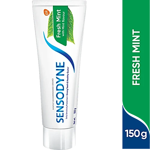 Sensodyne Fresh Mint Toothpaste, 150 g (MRP.224/-)