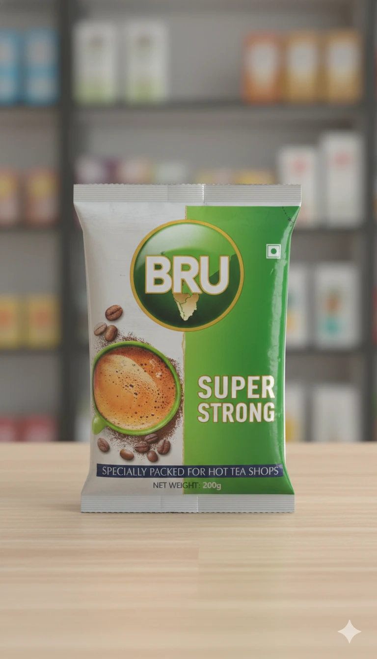 Bru Super Strong Coffee 200gm (MRP. 250/-)