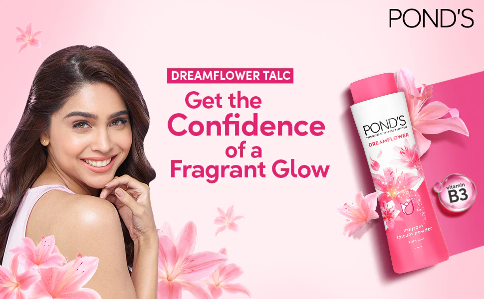 Ponds Dreamflower Fragrant Talc, 200g ( MRP.231/-)